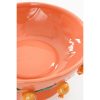 Melika Decoratie Schaal - H16 x Ø39 cm - Keramiek - Roze - Afbeelding 4