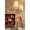 Pella Hanglamp - H46 x Ø29 cm - Linnen - Beige - Afbeelding 6
