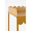 Steffano Plantentafel op Wielen - L69 x B36 x H89 cm - Metaal - Lichtbruin - Afbeelding 2
