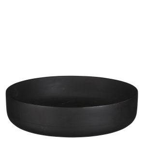 Tomar Schaal - H6 x Ø26 cm - 100% FSC Mangohout - Zwart