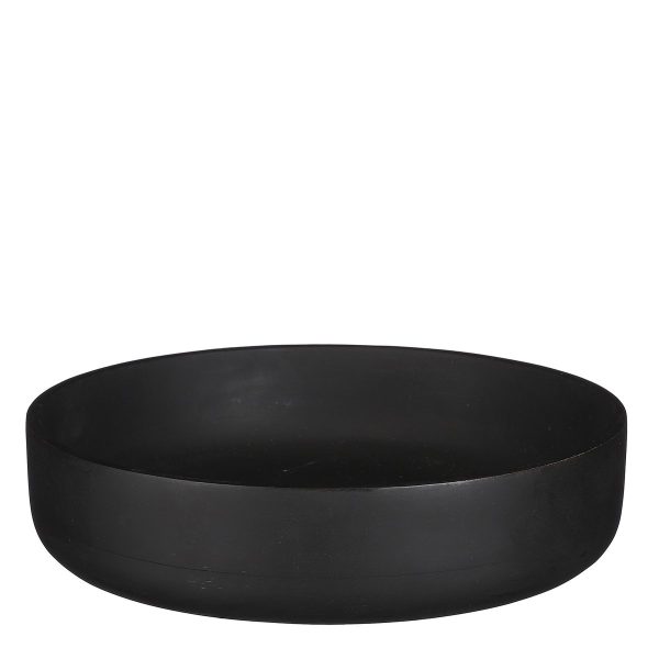 Tomar Schaal - H6 x Ø26 cm - 100% FSC Mangohout - Zwart