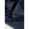 Bronte Fleece Deken - L200 x B150 cm - Donkerblauw - Afbeelding 3