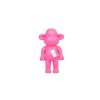 Ornament - aap -beeldje 'de legende'- polyresin - roze - 20,5x13,5x35cm - Afbeelding 5