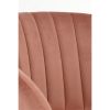 Moony Eetkamerstoel - Velvet - Roze - Afbeelding 3
