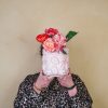 Pot - Kisses - Keramiek - Lichtroze - 17,5x17,5x17,5cm - Afbeelding 2