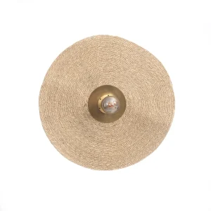 De Let's Groove Wandlamp - Natuurlijk Messing - M