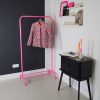 Clothrack - Metaal - roze - 80x40x150cm - Afbeelding 4