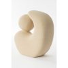 Home Woondecoratie - L21 x B9 x H20 cm - Keramiek - Beige - Afbeelding 4