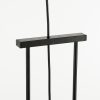 Pego Hanglamp - H55 x Ø50 cm - Linnen - Zwart - Afbeelding 5