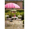 Monaco Stoelkussen - L46 x B46 cm - Katoen - Roze - Afbeelding 5