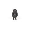 Ornament - Pommeren Hond - Polyresin - Zwart - 23x10x18cm - Afbeelding 3