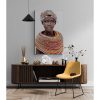 Gobelin geweven wandtapijt 80/120 Samburu Girl White WH1744 Uitgerekt - Afbeelding 2
