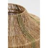 Liliano Lantaarn - H36 x Ø30 cm - Jute - Donkergroen - Afbeelding 2