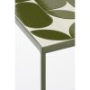 Bologna Bijzettafel Buiten - Set van 2 - L38 x B38 x H48 cm - Metaal - Groen - Afbeelding 2