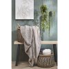 In the Mood Mardy Fleece Plaid - L200 x B150 cm - Polyester - Beige - Afbeelding 4