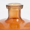 Regal Fles Vaas - H22 x Ø20 cm - Glas - Bruin - Afbeelding 2