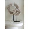 De Papoea Shell Disc on Stand - White - S - Afbeelding 2