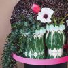 VASE-TULIPS- DOLOMITE-MINT/ GROEN-17X17X16CM - Afbeelding 4