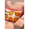 Oranges Sierkussen - L65 x B45 x H10 cm - Katoen - Off-White, Oranje, Roze - Afbeelding 5