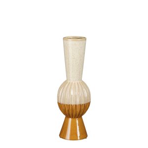 Noor Vaas - H41 x Ø14 cm - Keramiek - Oker