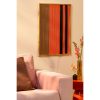 Kuba Wanddecoratie - L50 x B3 x H70 cm - FSC 100% - Katoen - Oranje - Afbeelding 5