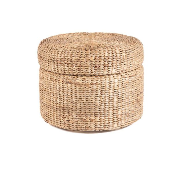 De Circle Opbergpoef - Naturel