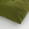 Paddy Stoelkussen - L46 x B46 cm - Katoen - Groen - Afbeelding 2