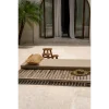 De Raffia Kussenhoes Rechthoekig - Naturel - 35x100 - Afbeelding 4
