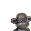 Ornament - aap -beeldje 'de legende'- polyresin - zwart - 33x21x50cm - Afbeelding 3