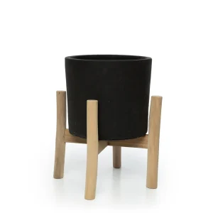 The Charcoal Low - Zwart Naturel - S