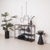 Kast - Metaal - Zwart - 100x35x75cm - Afbeelding 8