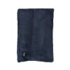 Joanne Fleece Plaid - L180 x B130 cm - Polyester - Donkerblauw - Afbeelding 4