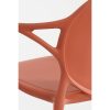 Nebraska Tuinstoel - L56 x B57 x H80 cm - Polypropyleen - Zalm - Afbeelding 4