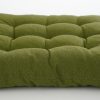Paddy Stoelkussen - L46 x B46 cm - Katoen - Groen - Afbeelding 4