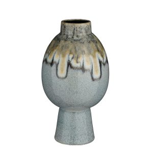 Helma Vaas - H38 x Ø22 cm - Blauw