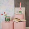 VASE-TULIPS- DOLOMITE-MINT/ GROEN-17X17X16CM - Afbeelding 2