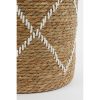 Opbergmand - Set van 2 - H49 x Ø38 cm - Zeegras - Bruin - Afbeelding 2