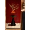 Royale Bijzettafel - H55 x Ø40 cm - Metaal - Zwart - Afbeelding 5