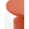Feroza Bijzettafel - H51 x Ø30 cm - Metaal - Oranje - Afbeelding 2