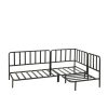 Celo Loungestoel - L62 x B83 x H78 cm - Metaal - Zwart - Afbeelding 9