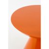 Celise Bijzettafel - H44 x Ø59 cm - Metaal - Oranje - Afbeelding 2