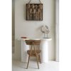 De Papoea Shell Disc on Stand - White - S - Afbeelding 3