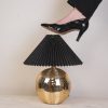 LAMP - TAK LAMP DISCO BALL - GLAS -GOLD - 20x20X20CM - Afbeelding 6