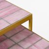 Aaron Bijzettafel voor Buiten - Set van 2 - L38 x B38 x H48 cm - Metaal - Roze - Afbeelding 4