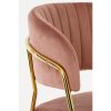 Moony Eetkamerstoel - Velvet - Roze - Afbeelding 2
