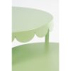 Lara Bijzettafel - Set van 2 - H51 x Ø40 cm - Metaal - Mintgroen - Afbeelding 3