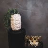 Vaas - Kusjes - Keramiek - Beige - 17x17x27cm - Afbeelding 4