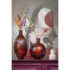 Avilo Wandspiegel - L58 x B31 cm - Donkerrood - Afbeelding 4