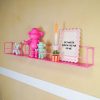 Wandplank - Metaal - Neon Pink - Set van 2 - 40 | 80x14x16cm - Afbeelding 5
