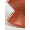 Bijzettafel - H28 x Ø31 cm - Keramiek - Oranje - Afbeelding 3